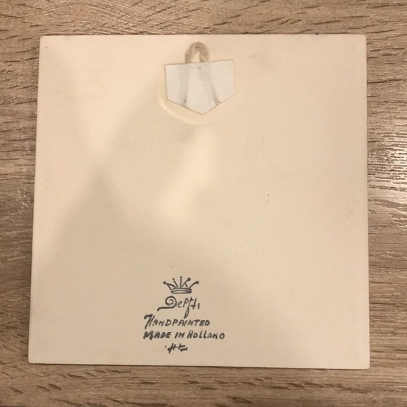 Dutch decorative tile - Picture 3 of 3